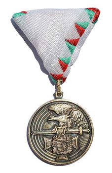 Service Decoration for Merit in Silver Obverse