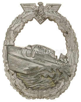 E-Boat War Badge, Type I, by B. H. Mayer Obverse