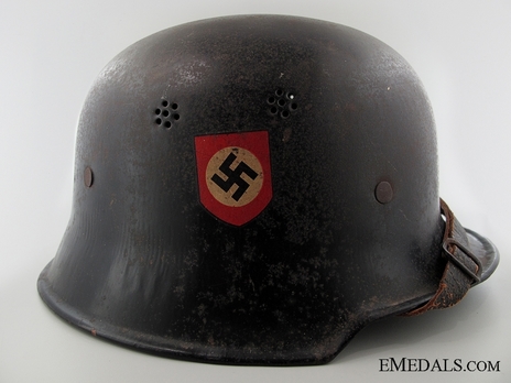German Police Helmet M34 Right