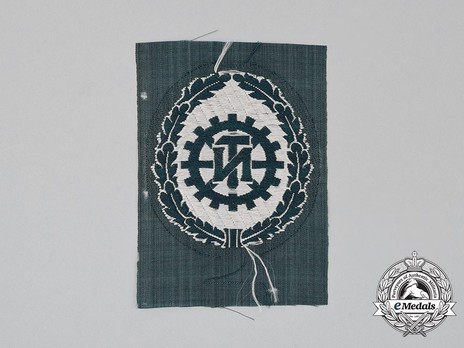 TeNo Commemorative Badge Reverse