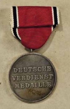 German Eagle Order, Silver Merit Medal (Latin version) Reverse