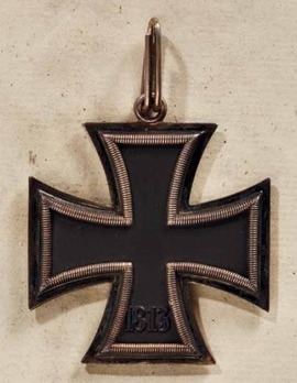 Knight's Cross of the Iron Cross, by C. F. Zimmermann (unmarked) Reverse