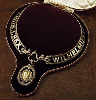 Wilhelm Order, Collar (in silver gilt) Obverse