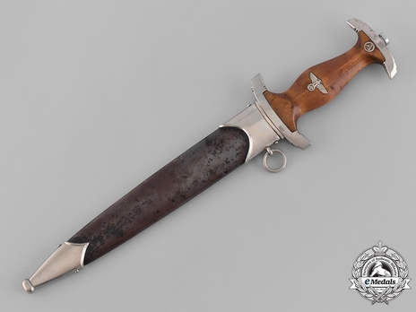 SA Röhm Honour Dagger (with partial dedication) (by E. Pack) Obverse in Scabbard