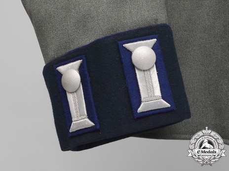 German Army Medical Officer Ranks Cuff Patches