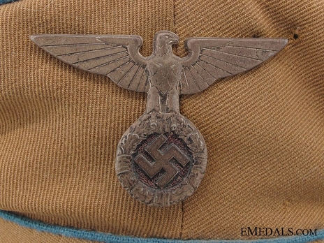 NSDAP Ortsgruppenleitung Visor Cap M34 Eagle Detail