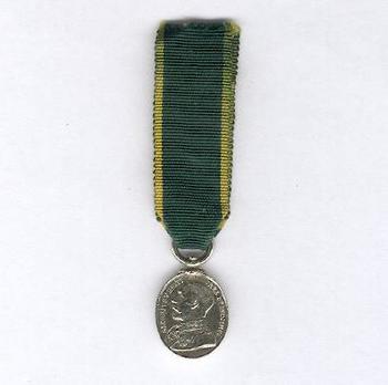 Miniature Silver Medal (with King George V effigy) Obverse