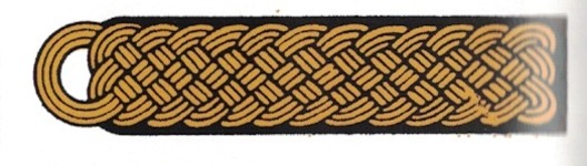 TeNo Landesführer 1936/1940 pattern Shoulder Boards Obverse