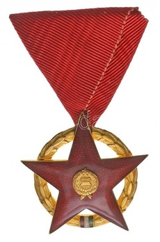 Order of the Red Star (1957-1989) Obverse