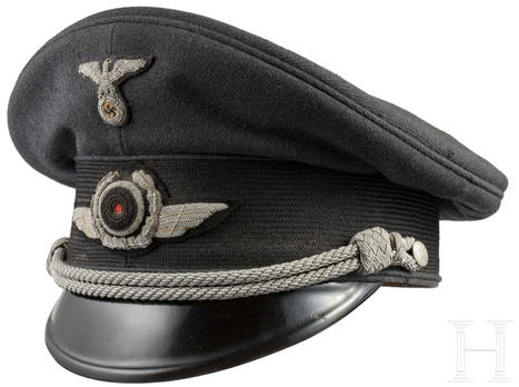 DLV Officer's Visor Cap Profile