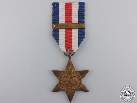 Bronze Star (with "ATLANTIC" clasp)  Obverse