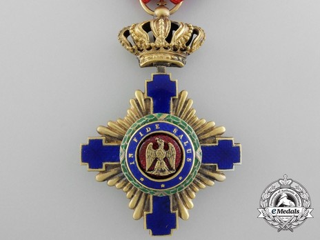  The Order of the Star of Romania, Type I, Civil Division, Knight's Cross Obverse