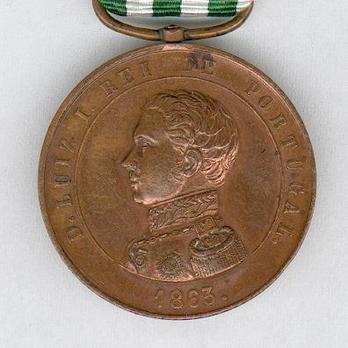 Copper Medal (for 4 Years, 1863-1911) Obverse