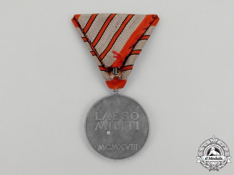 Medal (with edge mark "BRONZE", four stripes) Reverse