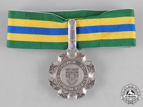 Order of Service to the Solomon Islands Obverse