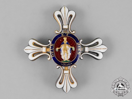 Civil Merit Order of St. Louis, Commander Breast Star Obverse