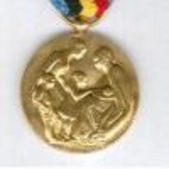 Gold Medal (stamped "F. SOMERS") Obverse