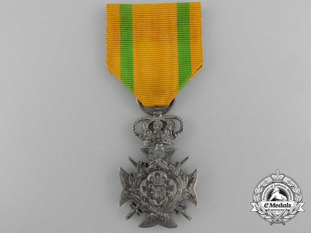 I class cross for non commissioned officers and soldiers for 30 years 1882 obverse 11