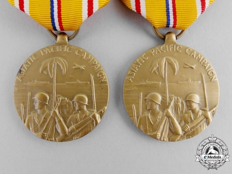 Bronze Medal (with 2 Medals) Reverse