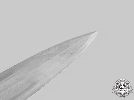 SA Standard Service Dagger by Gebr. Heller (maker marked) Blade Detail