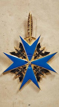 High Order of the Black Eagle, Cross (with diamonds) Reverse