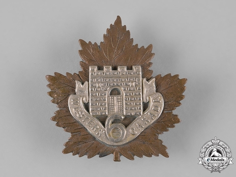 6th Infantry Battalion Other Ranks Cap Badge Obverse