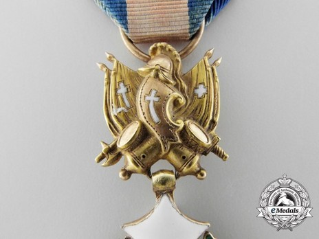 Military Order of Savoy, Type II, Officer Detail