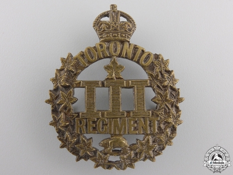 3rd Infantry Battalion Other Ranks Cap Badge (Separate) Obverse