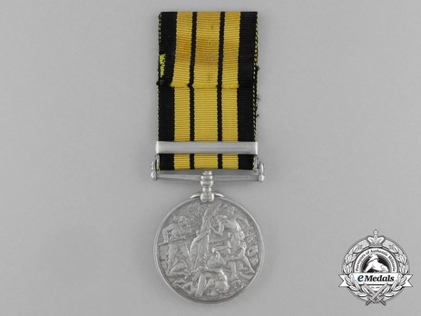 Silver Medal (with "WITU 1890" clasp) Reverse