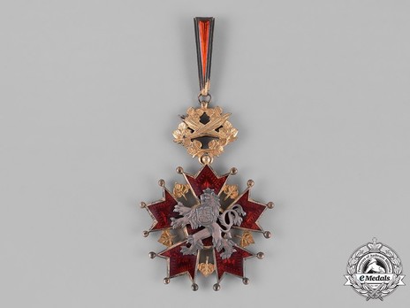 Order of the White Lion,Civil Division, II Class Grand Officer Neck Badge Obverse