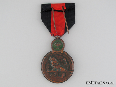 Bronze Medal (stamped "EMILE VLOORS") Reverse