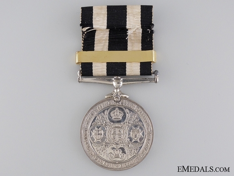 Silver Medal (with silver-gilt clasp, 1898-1947) Reverse