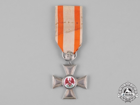 Order of the Red Eagle, Civil Division, Type V, IV Class Cross (with jubilee number 65) Obverse