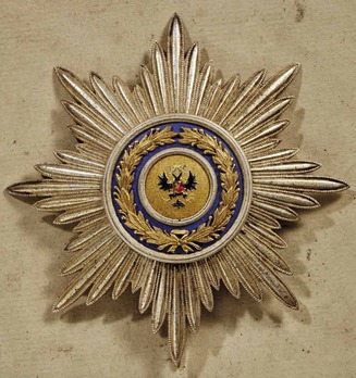 Saint Andrew the First-Called, Civil Division, I Class Breast Star (for non-Christian)
