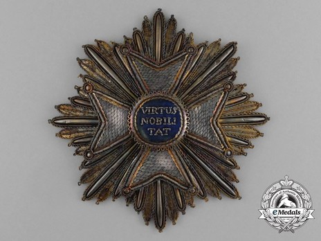 Grand Cross Breast Star, Embroidered, Obverse
