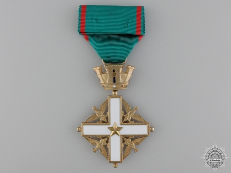 Order of Merit of the Italian Republic, Type I, Knight's Cross Reverse