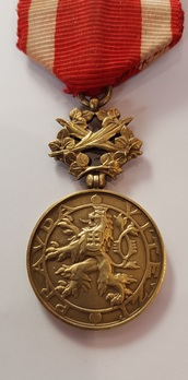 Order of the White Lion, Civil Division, I Class Gold Medal