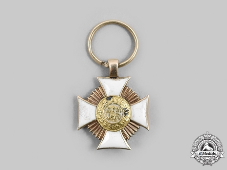 Friedrich Order, Type II, Civil Division, Grand Cross Miniature Reverse