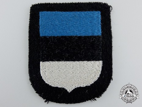 Waffen-SS Estonian Volunteer Arm Shield (2nd pattern) Obverse