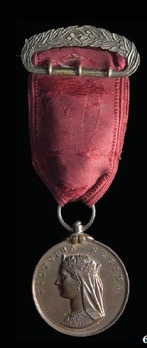 Hong Kong Police Medal for Merit,  IV Class, in Bronze (with Queen Victoria effigy)