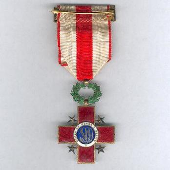 Order of the Red Cross, Type I, Officer Reverse