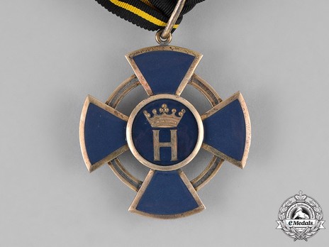 Order of the Star of Brabant, II Class Commander Reverse