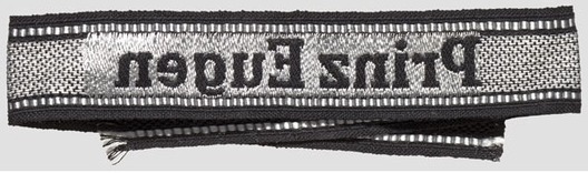 Waffen-SS Prinz Eugen NCO/EM's Cuff Title (BeVo-like-1 version) Reverse
