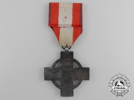 Fire Brigade Honour Badge, II Class (1938-1945) Reverse