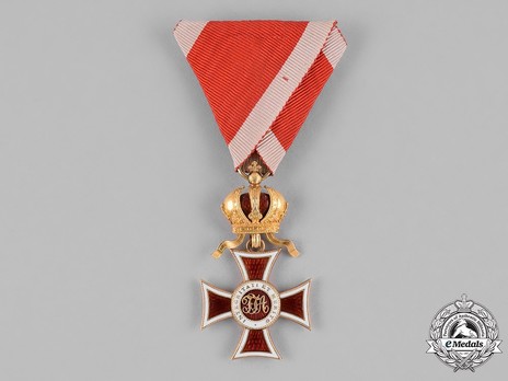 Order of Leopold, Type III, Civil Division, Knights Cross (with War Decoration) Obverse