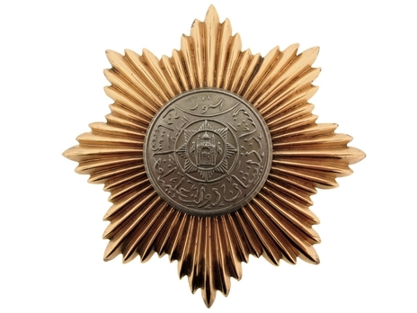  Order of the Star (Nishan-i-Astour), Type II, III Class (with bronze and silver)Obverse