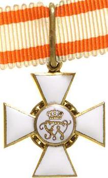 Order of the Red Eagle, Type III, I Class Cross Miniature Reverse