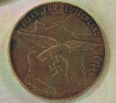 Air District Plaque of Field Air District Command Western France Obverse