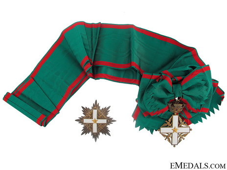 Grand Cross ObverseOrder of Merit of the Italian Republic, Type I, Grand Cross