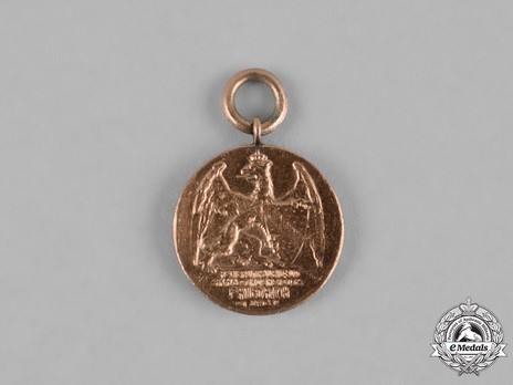 Jubilee Medal (in bronze) Miniature